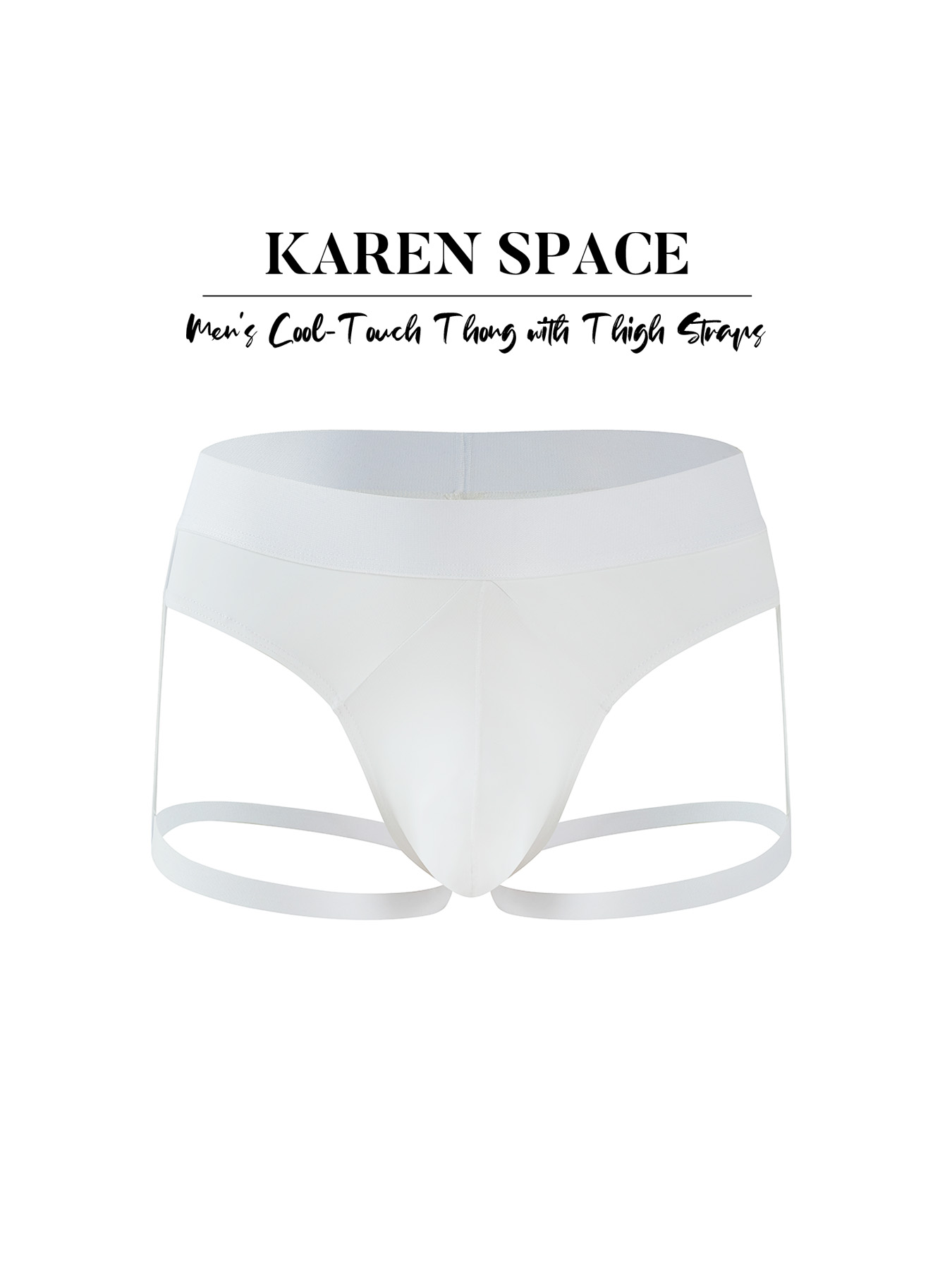 Men's Low-Rise Thigh Strap Briefs